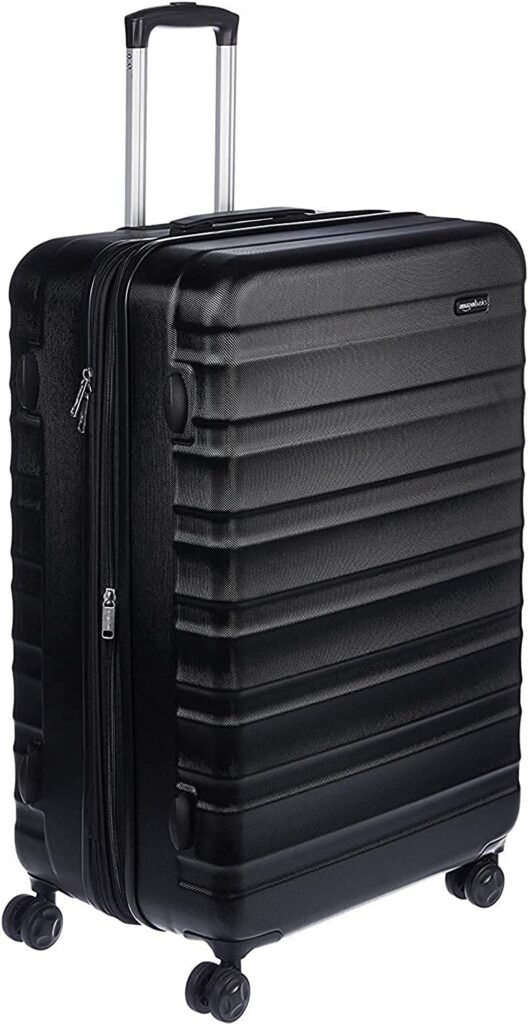 Amazon Basics 28-Inch Hardside Spinner, Black