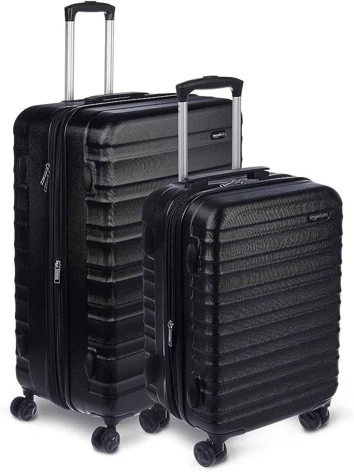 Amazon Basics 28-Inch Hardside Spinner, Black