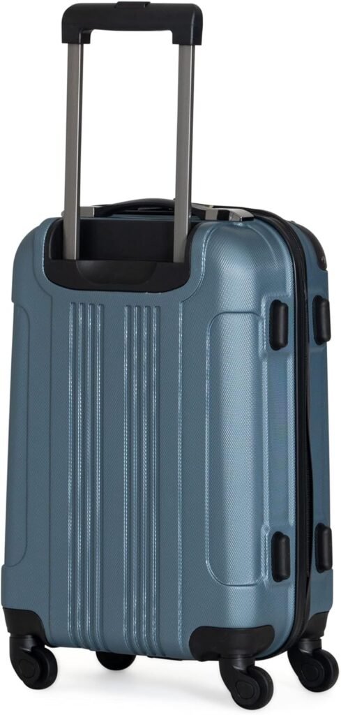 Kenneth Cole REACTION Out of Bounds Lightweight Hardshell 4-Wheel Spinner Luggage, Smokey Purple, 3-Piece Set (20, 24, 28) Kenneth Cole REACTION Out of Bounds Lightweight Hardshell 4-Wheel Spinner Luggage, Smokey Purple, 3-Piece Set (20, 24, 28)