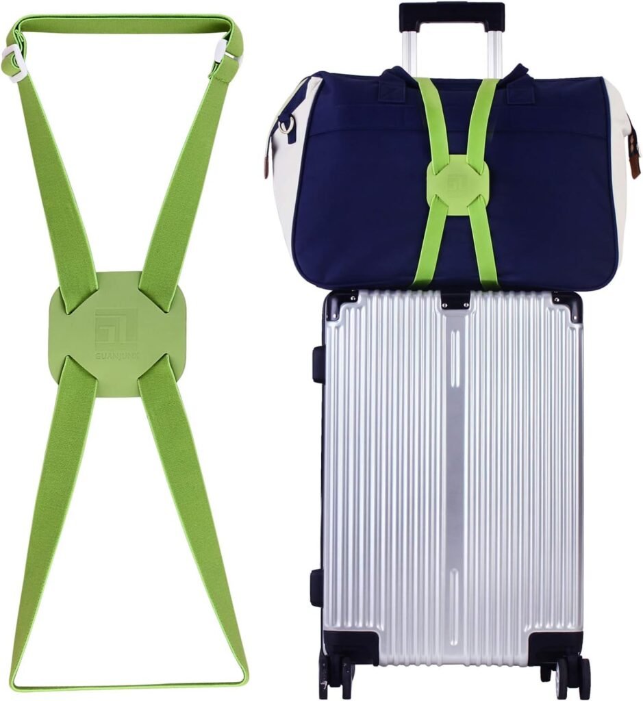 Luggage Straps Bag Bungees for Add a Bag Easy to Travel Suitcase Elastic Strap Belt