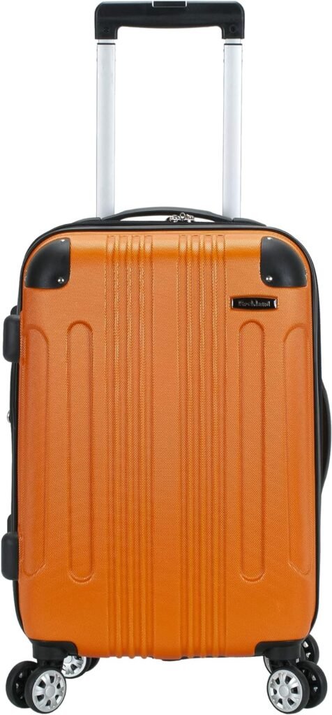 Rockland London Hardside Spinner Wheel Luggage, Mint, Carry-On 20-Inch