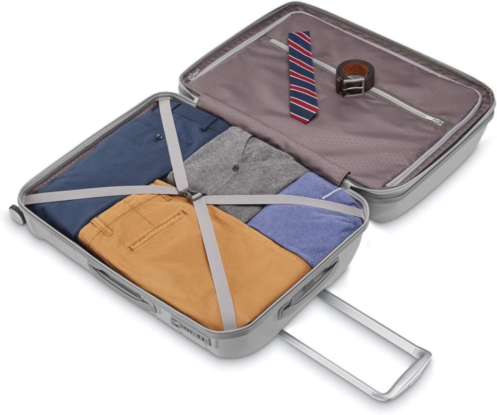 Samsonite Freeform Hardside Expandable with Double Spinner Wheels, Carry-On 21-Inch, Black