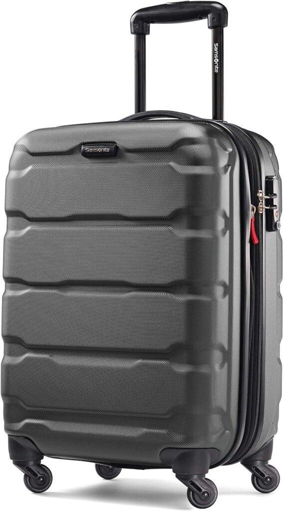 Samsonite Omni PC Hardside Expandable Luggage with Spinner Wheels, Carry-On 20-Inch, Black Samsonite Omni PC Hardside Expandable Luggage with Spinner Wheels, Carry-On 20-Inch, Black