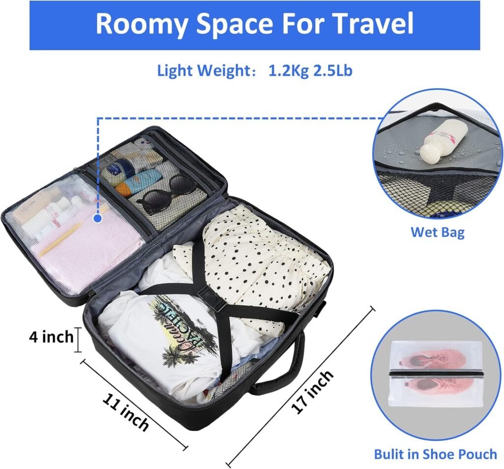 Travel Backpack for Women, Carry On Backpack with USB Charging Port  Shoe Pouch, TSA 15.6inch, Flight Approved, College Nurse Bag Casual Laptop Daypack for Weekender Business Hiking,Pink