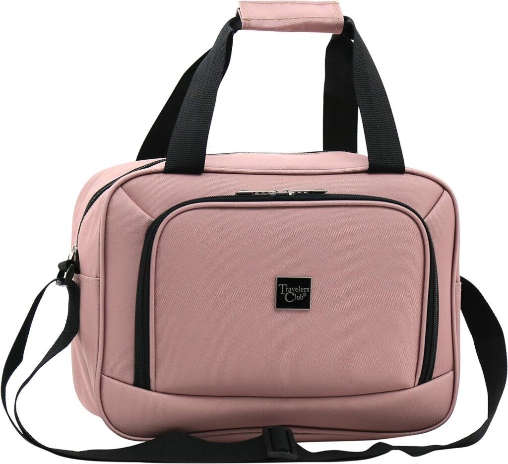 Travelers Club Chicago Hardside Expandable Spinner Luggages, Teal, 20 Carry-On