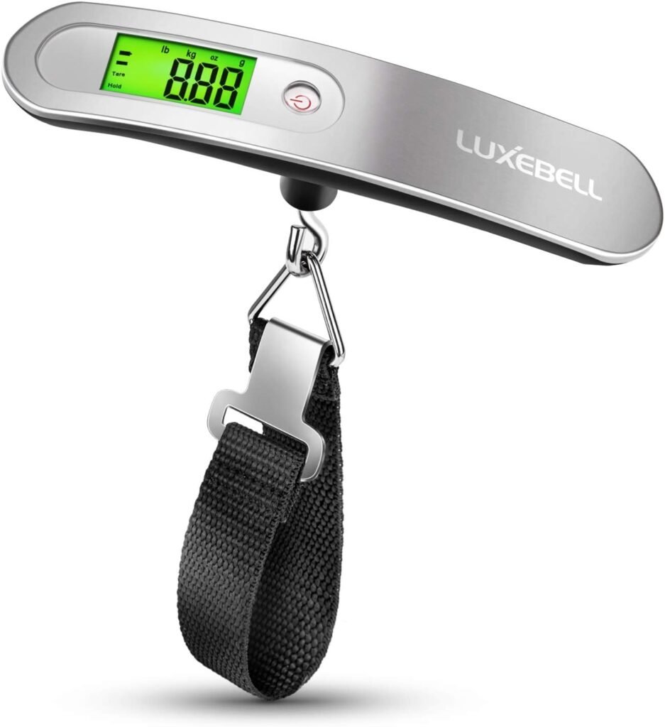 Digital Luggage Scale Gift for Traveler Suitcase Handheld Weight Scale 110lbs