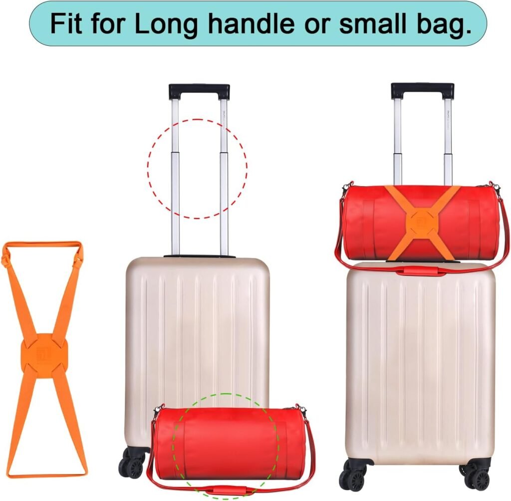 Luggage Straps Bag Bungees for Add a Bag Easy to Travel Suitcase Elastic Strap Belt