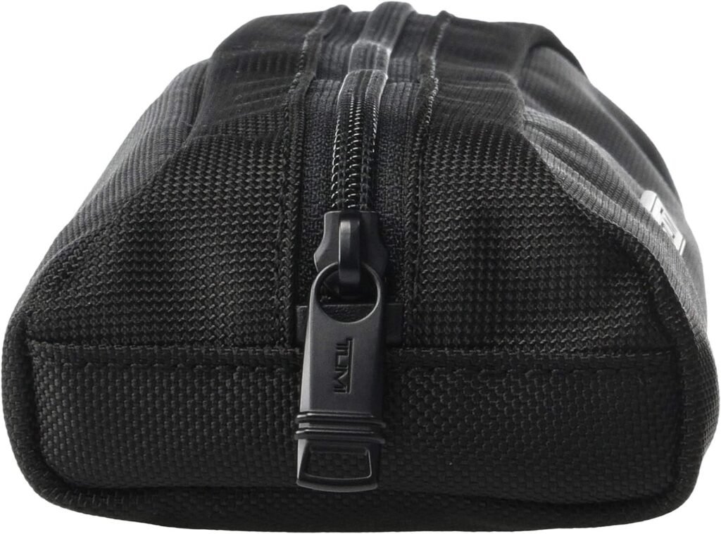 TUMI Alpha Electronic Cord Pouch - Cable Pouch for Organizing Cords and Cables for Electronics - Travel Cord Bag for Organization - Fits in Laptop Backpacks, Computer Bags  Travel Backpacks - Black